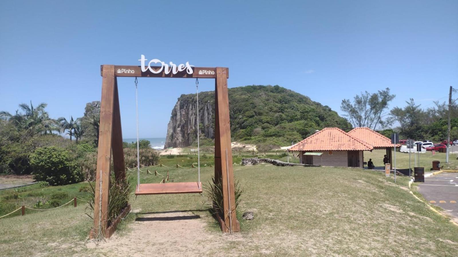 Apartamento Solar Da Praca, Aconchegante E Climatizado トーレス エクステリア 写真